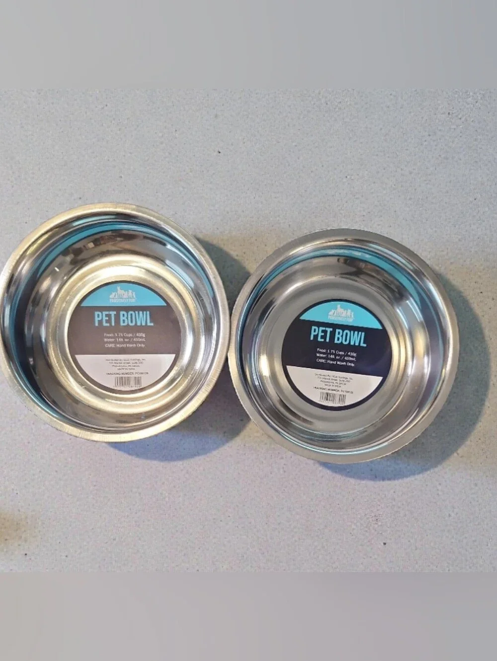 Chow Down Pet Bowls - NEW